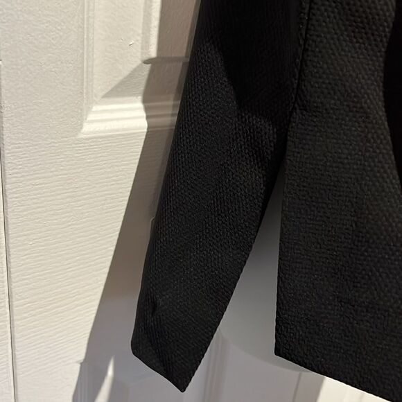 Topshop Black‎ Blazer Shacket Size 10 NWOT - Picture 5 of 12